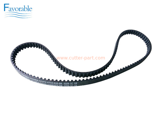 دروازه های کمربند Htd 635-5m برای ماشین برش Gerber Xlc7000 / Z7 قطعات یدکی 180500306 کمربند