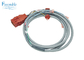 71795002 Cable Assy، کنسول سوئیچ مناسب برای قطعات دستگاه برش GT3250