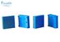 Blue Nylon Bristles Blocks Square Foot For GT3250 96386003 101*101*26mm